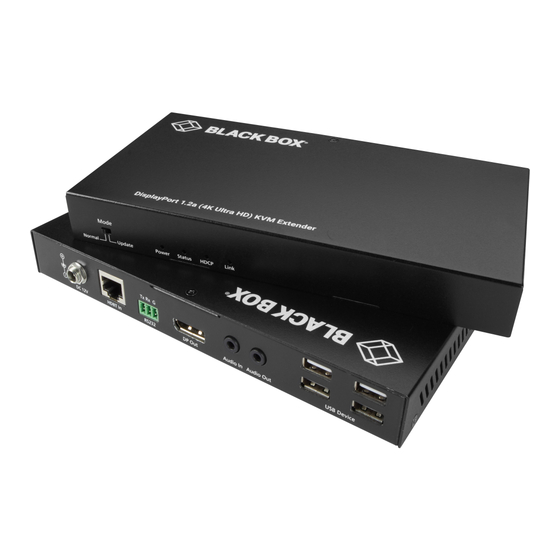 Black Box 4KDPKVMXT-100M-R2 User Manual