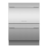 Fisher & Paykel DOUBLE DISHDRAWER DD60DHI Installation Manual