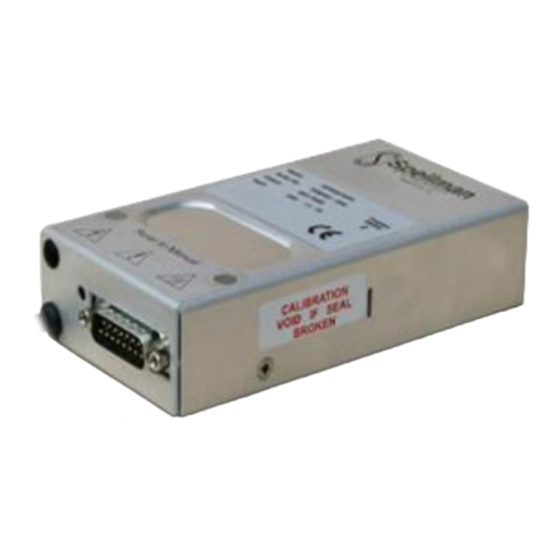 Spellman MPD2.5P10/24 Installation And User Manual