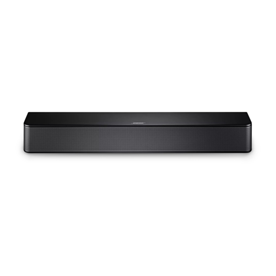 Bose SOLO SOUNDBAR II Series Start Here Manual