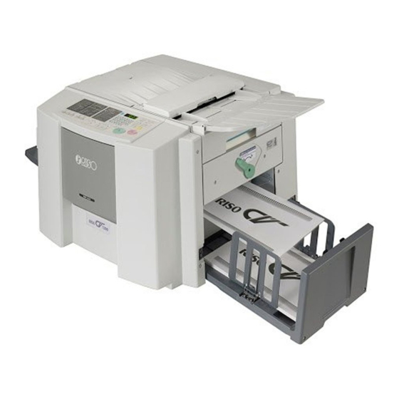 Riso CV1200W User Manual