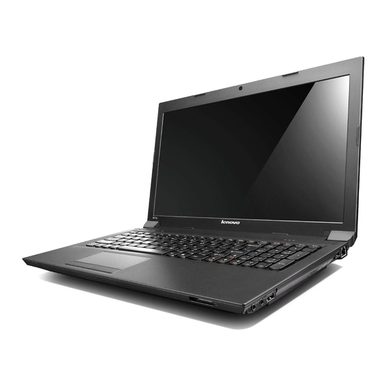 Lenovo B575 Setup Poster