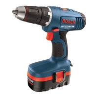 Bosch 34618 - 18V Cordless Compact Drill Driver Operating Instructions Manual