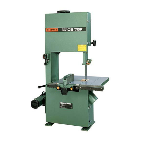 Bandsaw Project Hitachi CB75F NC Woodworker