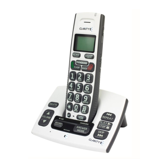 CLARITY D613 MANUAL Pdf Download ManualsLib