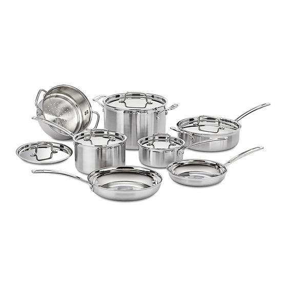  Cuisinart 7194-20 Chef's Classic Stainless 4-Quart Saucepan  with Cover: Home & Kitchen