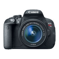 CANON EOS 700D Instruction Manual