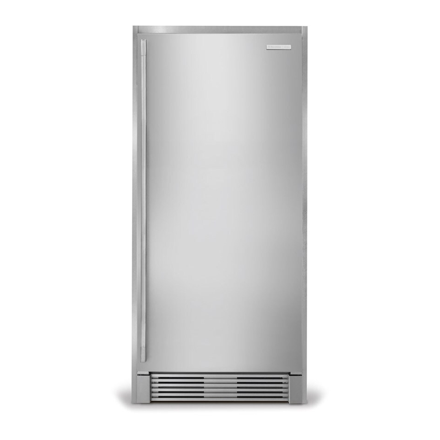 ELECTROLUX BUILT-IN ALL REFRIGERATOR E32AR75JPS SPECIFICATIONS Pdf ...