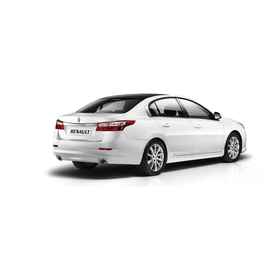 Renault Latitude Handbook
