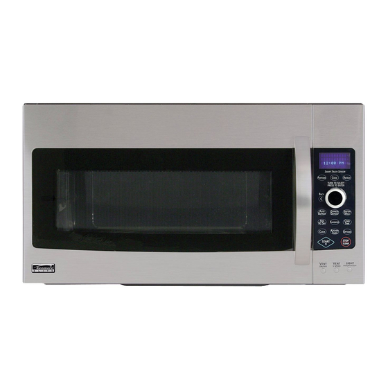 installing kenmore microwave over range