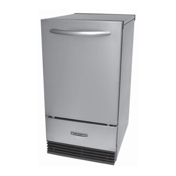 kitchenaid ice maker kuic15phzs0