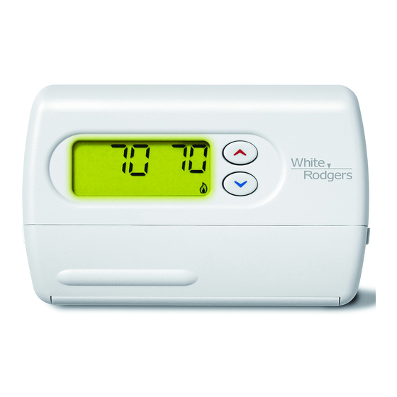 WHITE RODGERS 1F86344 INSTALLATION AND OPERATION INSTRUCTIONS MANUAL
