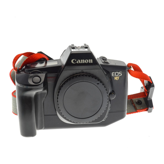 CANON EOS RT INSTRUCTIONS MANUAL Pdf Download ManualsLib