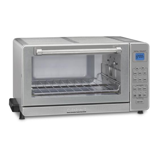 cuisinart total touch toaster oven