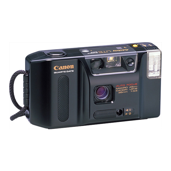 CANON AF 35 J SPRINT INSTRUCTION BOOKLET Pdf Download | ManualsLib