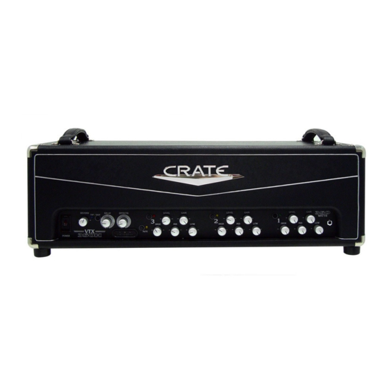 CRATE VTX350H USER MANUAL Pdf Download ManualsLib