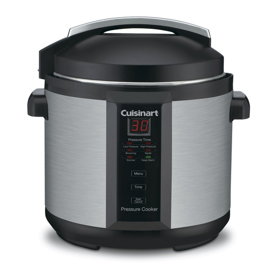 CUISINART EPC1200PC EPC1200PC ELECTRONIC PRESSURE COOKER