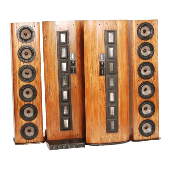 infinity rs1 bookshelf speakers