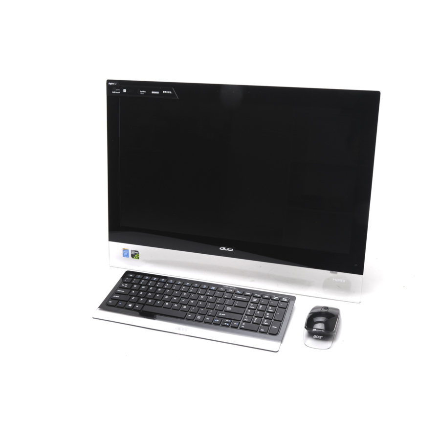 Acer Aspire U5-610 User Manual