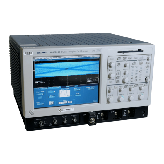 Tektronix CSA7404B User Manual