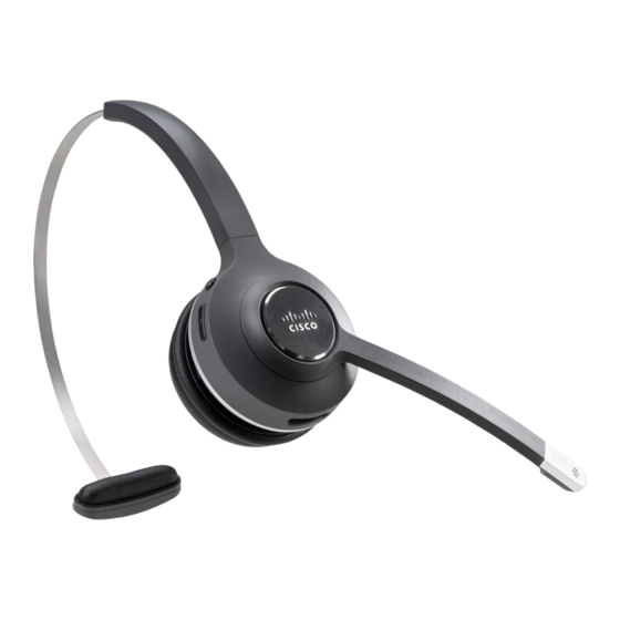 Cisco  Headset 561 Quick Reference Manual