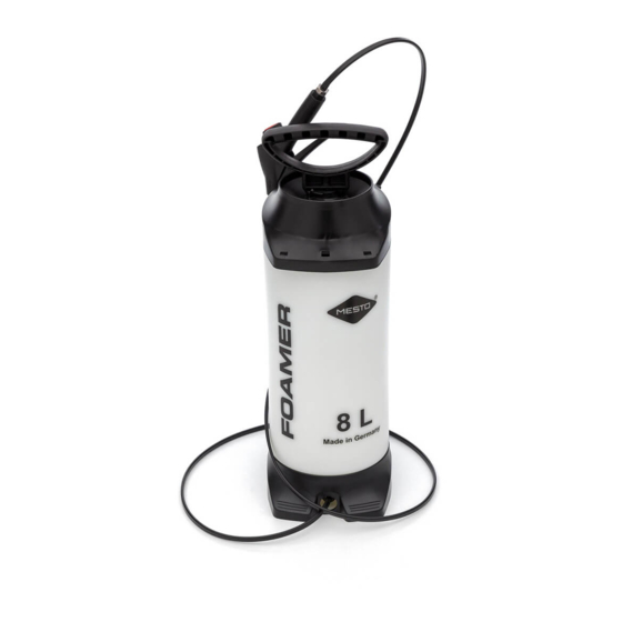 Mesto FOAMER 3270FO Instructions For Use Manual