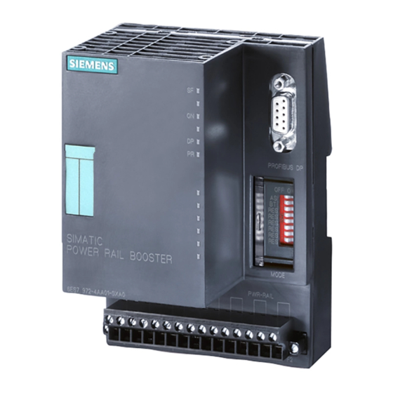 Siemens 6ES7 972-4AA02-0XA0 Manuals