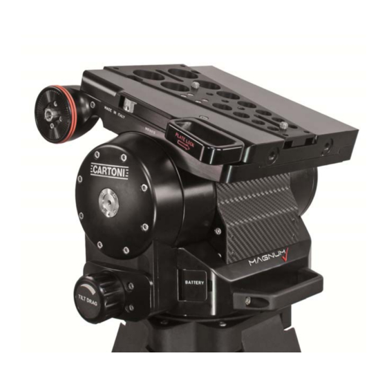 Cartoni MAGNUM User Manual/Maintenance
