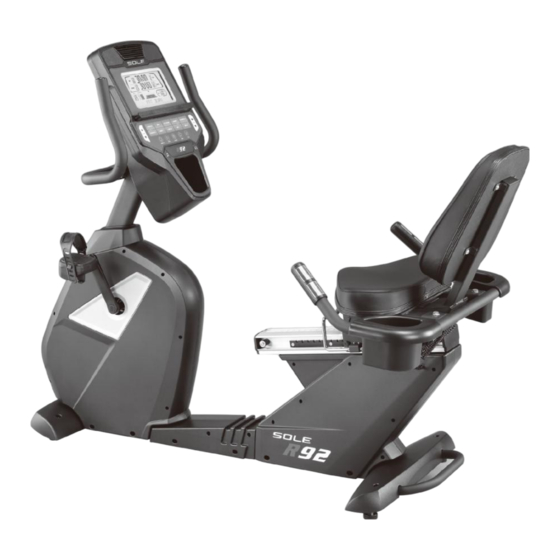 Sole Fitness SOL0034 Owner's Manual