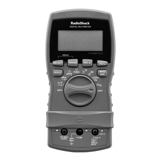 Radio Shack 22-812A Manual