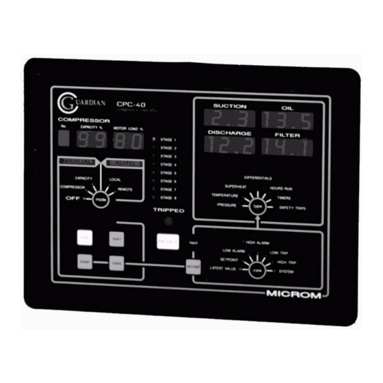Guardian Controls International RCC-50 Manuals