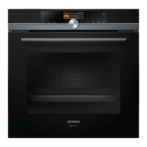 User Manuals: Siemens HS836GV 6 Series Built-in Oven