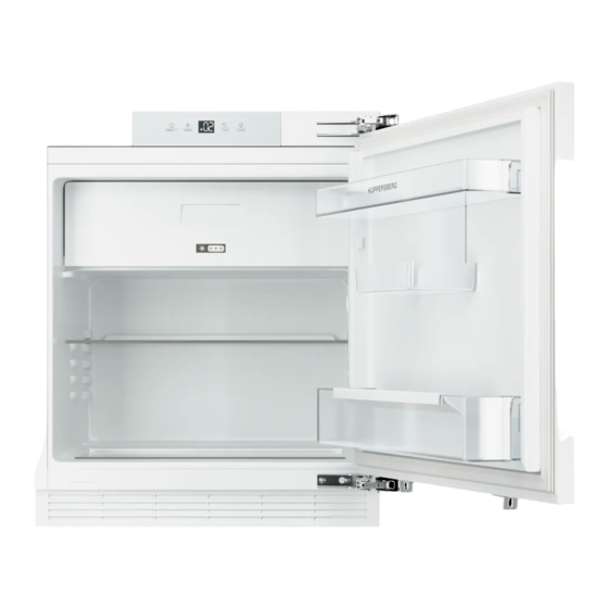 Kuppersberg RCBU 815 Manuals