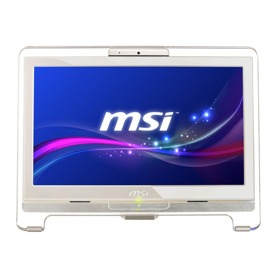 MSI Wind-Top-AE1941 Series User Manual