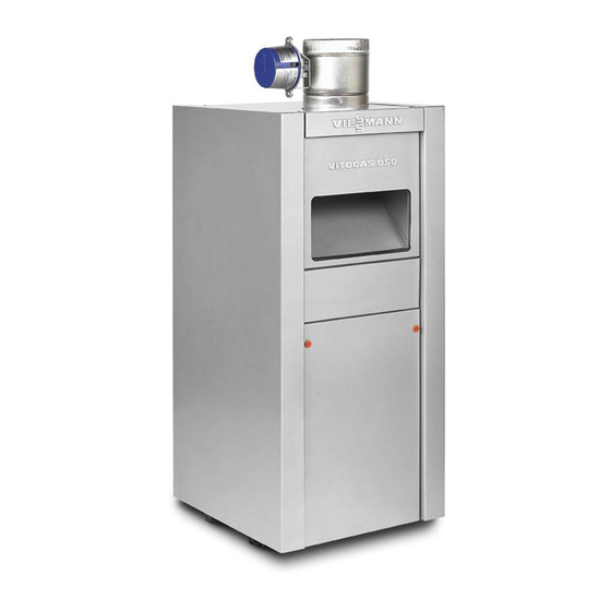 Viessmann Vitogas 050 ECD Series User's Information Manual