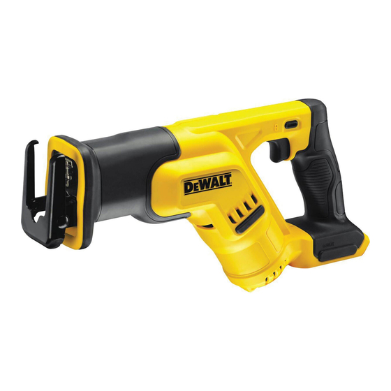 DeWalt XR Li-Ion DCS387 Original Instructions Manual