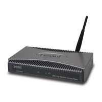 Planet 802.11g Wireless Access Point / Bridge WAP-4000 User Manual