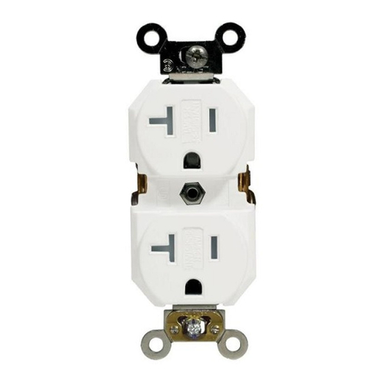 Leviton TWR20-W Installation Instructions