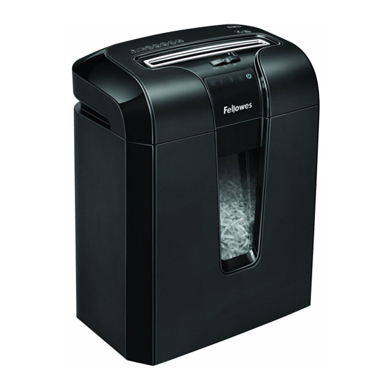 Fellowes 64Cb Instructions Manual