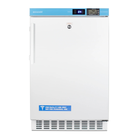 Summit accucold ACR45L Instruction Manual
