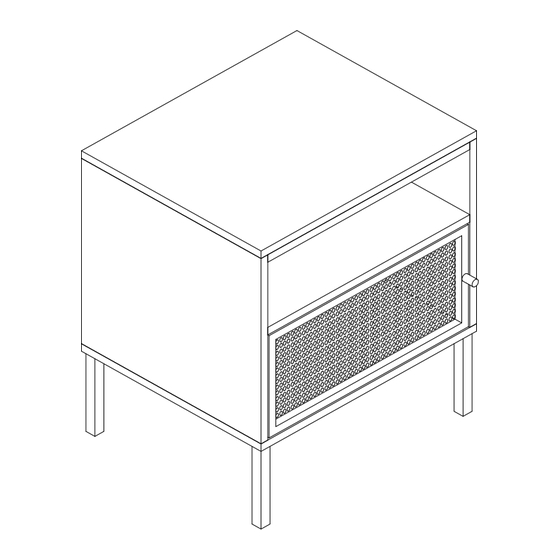 Baxton Studio Felton BSFrakta-003-1 Manual