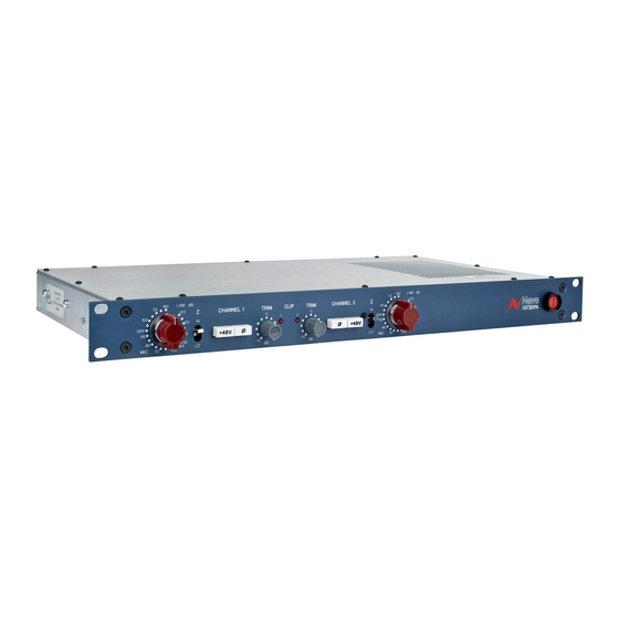AMS Neve 1073DPA User Manual