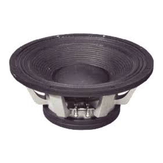 Electro-Voice EVX-150A Specifications
