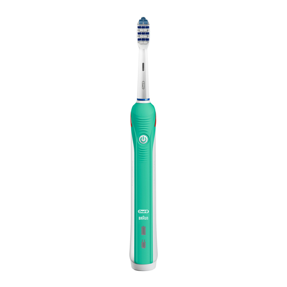 Oral-B Professional Care TriZone 1000 Quick Manual