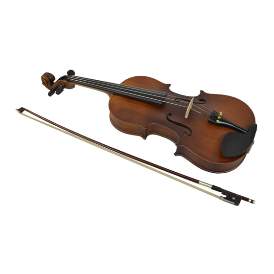 Suzuki Violin Assembly, Care & Maintenance Manual