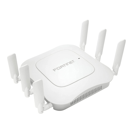 Fortinet AP832 Wireless Access Point Manuals