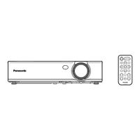 Panasonic PT-LB10VE Operating Instructions Manual
