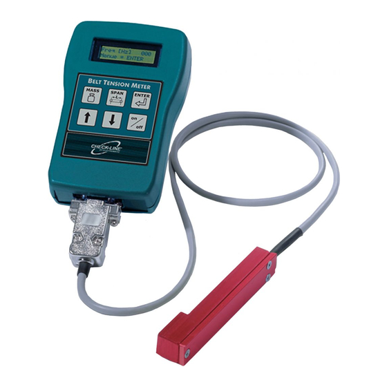Check-line BTM-400PLUS Manual