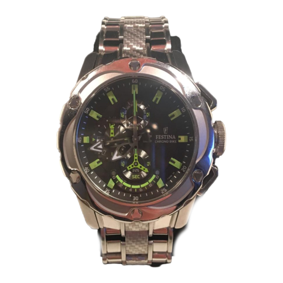 Festina IFMOS62 Instruction Manual