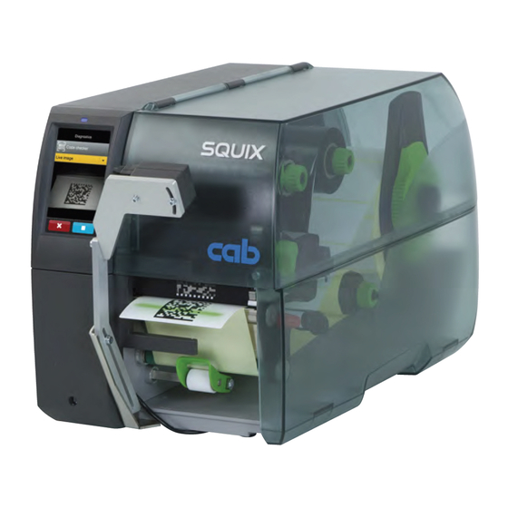 CAB CC200-SQ Manuals